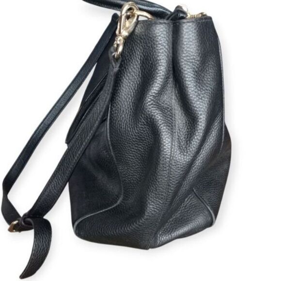 Kate Spade Leighann Mulberry Street Womens PEBBLE Leather Satchel Bag EUC. - Picture 4 of 11